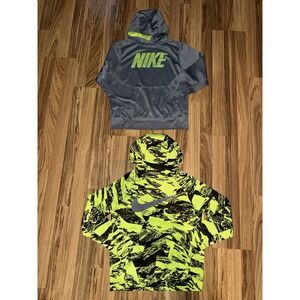 Nike Boys L Large 14/16‎ Dri-fit Hooded Sweatshirt Lot Of 2 Hoodie